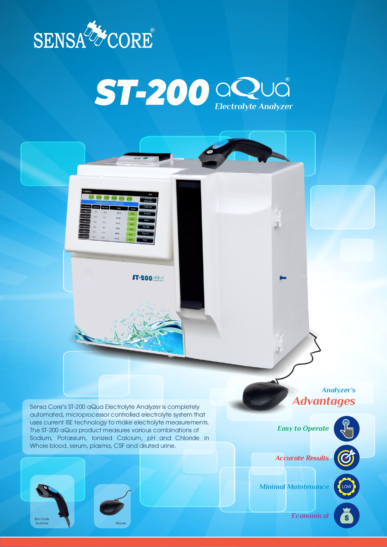 Electrolyte Analyzer St Hdc India